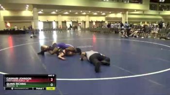 182 lbs Round 4 (10 Team) - Cahmari Johnson, Eagle Empire Purple vs Quinn Richins, Wasatch