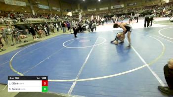 116 lbs Semifinal - Liam ODea, Cowboy Kids WC vs Sonny Solano, Duran Elite