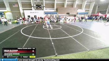 120 lbs Cons. Semi - Bruin Bloomer, Eastern Oregon Elite vs Grayson Hanson, Mat Demon WC