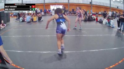 138 lbs Round 1 (4 Team) - Bre Corley, Team Palmetto Purple vs Milly Hughes, Georgia United