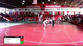 110 lbs Cons. Semi - Karley Moore, Jacksonville (H.S.) vs Nita Sims, Springfield (Southeast)