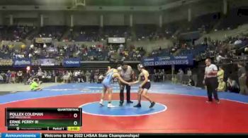 Quarterfinal - Ernie Perry III, Airline vs Pollex Coleman, Sam Houston Hs