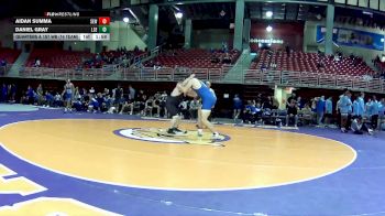 285 lbs Quarters & 1st Wb (16 Team) - Daniel Gray, Lincoln Southeast vs Aidan Summa, Seward