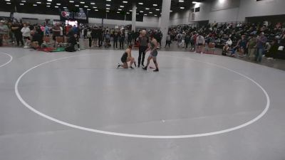 120 lbs Cons. Rd Of 32 - Aviana Caceres, Spartan Mat Club vs Amelia Terrill, Iowa