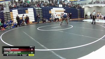 155 lbs. 3rd Place Match - Maggie Ortmann, Washington vs Dana Thee Sanchez, Francis Howell Central