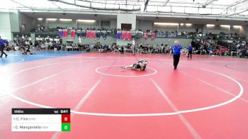 126 lbs Consi Of 8 #2 - Coleman Finn, Simsbury vs Christopher Manganiello, Notre Dame-West Haven