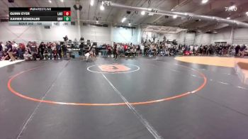 106 lbs Cons. Round 3 - Xavier Gonzales, University vs Quinn Eyer, Lakewood