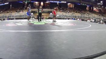 165 lbs Champ. Round 2 - Evan Faustin, Doral Academy vs Tyree Graham, South Dade