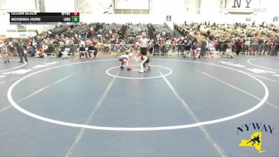70 lbs 5th Place Match - Lillian Black, Whitney Point Youth Wrestling Club vs McKenna Hurd, Lil Hawks Wrestling Club