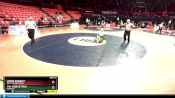 2A 113 lbs Champ. Round 1 - John Sheehy, Niles (Notre Dame) vs Tim Sebastian, Geneseo