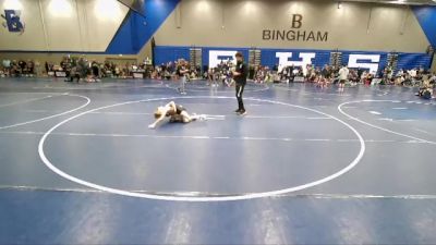 72 lbs Semifinal - Treyden Rigby, Wasatch Wrestling Club vs Wyatt Eure, Charger Wrestling Club