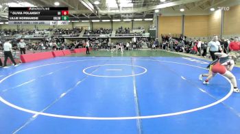 100 lbs Consolation - Olivia Polansky, Bridgewater-Raynham vs Lillie Normandie, Greater Lowell