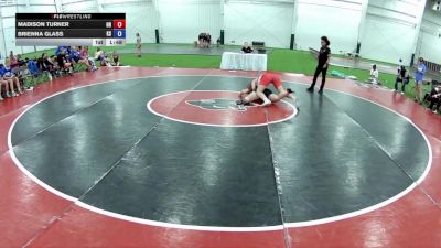 165 lbs Madison Turner, Oregon vs Brienna Glass, Kansas