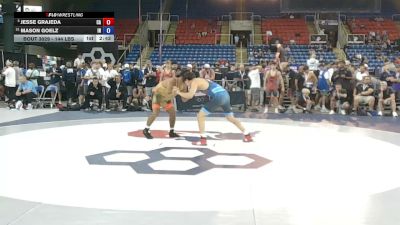 144 lbs Champ. Rd Of 16 - Jesse Grajeda, California vs Mason Goelz, Indiana