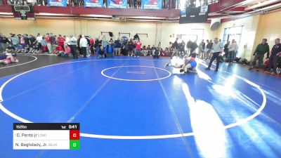 152 lbs Round Of 32 - Nadim Baghdady, Jr., Belmont vs David Pento Jr, Londonderry