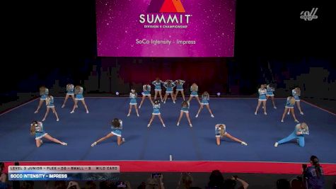 SoCo Intensity - Impress [2026 L3 Junior - Flex - D2 - Small - B Wild Card] 2026 The D2 Summit