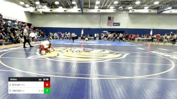 184 lbs Consi Of 4 - James Grover, Bridgewater vs Cruz Henton, Castleton