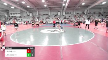 52 lbs Rr Rnd 1 - Luke Rehak, Quest School Of Wrestling ES vs Landon Childers, Midwest Monsters