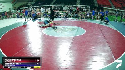 Semis & Wb (16 Team) - Micah Martinez, New Mexico vs Seth Montierth, Utah Black