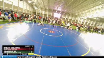 78 lbs Semifinal - Cael M. Schlueter, Rough House Wrestling vs Driggs Deeter, Sanderson Wrestling Academy