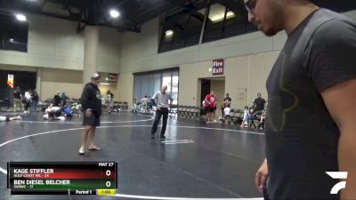 75 lbs 2nd Wrestleback (16 Team) - Kage Stiffler, Gulf Coast WC vs Ben Diesel Belcher, SVRWC