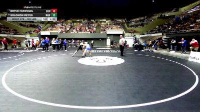 128 lbs Round Of 16 - Bryce Pasvogel, Clovis North vs Solomon Reyes, Madera