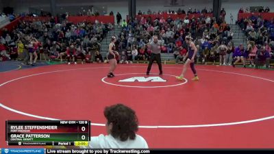 120 B Quarterfinal - Rylee Steffensmeier, Fort Madison vs Grace Patterson, Central DeWitt