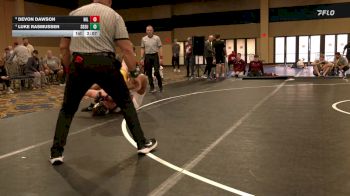 285 lbs 7th Place - Devon Dawson, Northern Illinois vs Luke Rasmussen, South Dakota State