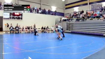 190 lbs Quarterfinals (8 Team) - Abby Irwin, Oglethorpe County vs Sala Tiapula, Long County