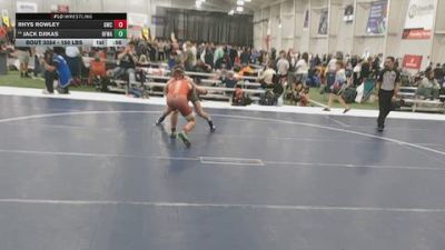 157 lbs Cons. Rd Of 16 - Rhys Rowley, Guerrilla Wrestling Club vs Jack Djikas, Black Fox Wrestling Academy