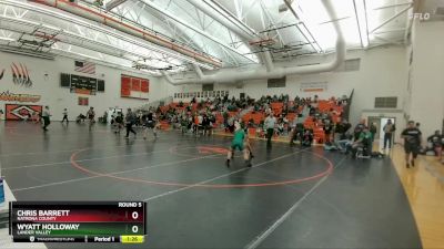 132D Round 5 - Wyatt Holloway, Lander Valley vs Chris Barrett, Natrona County