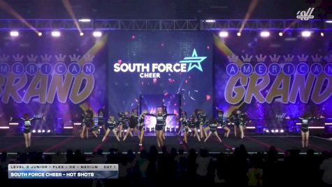 South Force Cheer - Hotshots [2025 L3 Junior - Flex - D2 - Medium Day 1] 2025 The American Grand Grand Nationals