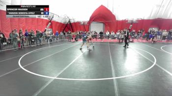 165 lbs Quarterfinal - Spencer Madsen, Askren Wrestling Academy vs Hudzon Sebesta-Opelt, Weigh-in Club