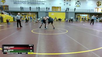 285 lbs Quarterfinal - Noah Lundy, Southridge vs Eric Servin, Woodburn