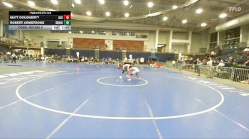 125 lbs Cons. Round 5 - Robert Armstrong, Brockport vs Matt Dougherty, Onondaga Community College