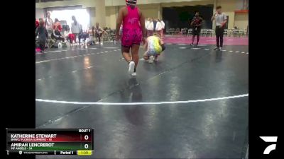 175 lbs Semis (4 Team) - Amirah Lencrerot, MF Angels vs Katherine Stewart, BHWC/ Florida Supreme