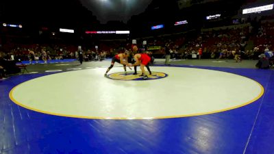 190 lbs Round Of 64 - Wes Burford, Oakdale vs Dominic DeBo, James Logan