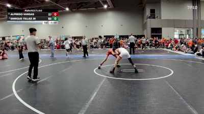 85 lbs Quarterfinal - Enrique Tellez Jr, Maize vs Alfredo Vargas, Slyfox