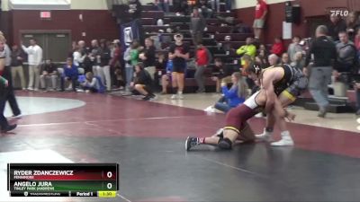 165 lbs Round 1 - Ryder Zdanczewicz, Fennimore vs Angelo Jura, Tinley Park (Andrew)