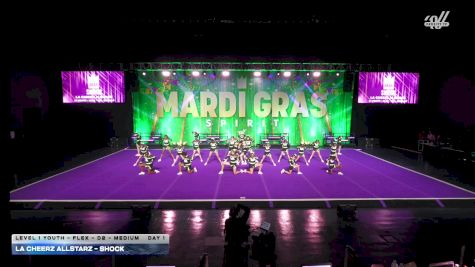 LA Cheerz Allstarz - Shock [2026 L1 Youth - Flex - D2 - Medium Day 1] 2026 Mardi Gras Grand Nationals