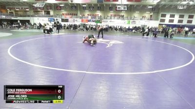 149 lbs Champ. Round 2 - Jose Milord, Campbellsville (Ky.) vs Cole Ferguson, Grand View (Iowa)