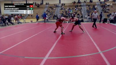 285 lbs Cons. Semi - Sam Winkles, Saint Cloud State vs Lincoln McCarty, Iowa Lakes Community College