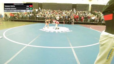 102 lbs Consolation - Triana Festa, Cordoba Trained vs Harper Booth, Cherokee
