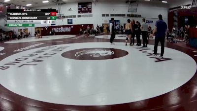 149 lbs Cons. Round 2 - Maddox Rye, Wisconsin-Stevens Point vs Michael Rodriguez, Augustana (il)