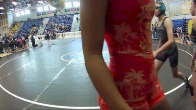 120 lbs Round 2 (6 Team) - Kamya Sanders, Head Hunters vs Daniela Espinal, Big Money Moving