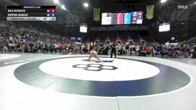 130 lbs Cons. Sub-rd Of 32 - Eila Schultz, CO vs Sophia Garcia, CA