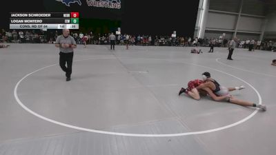 106 lbs Cons. Rd Of 64 - Jackson Schroeder, Nebraska vs Logan Montero, Eagle Empire Wrestling