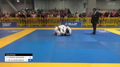 GABRIEL CORREA BERGAMI vs VICTOR DE ALBUQUERQUE SHINZATO 2023 American National IBJJF Jiu-Jitsu Championship