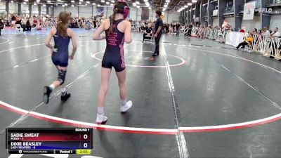 60 lbs Rd#11- 2:00pm Saturday - Sadie Sweat, POWA vs Dixie Beasley, Lady Reapers