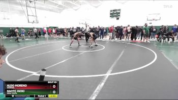 138 lbs Champ. Round 1 - Naoto Inoki, Mira Costa vs Aldo Moreno, Warren
